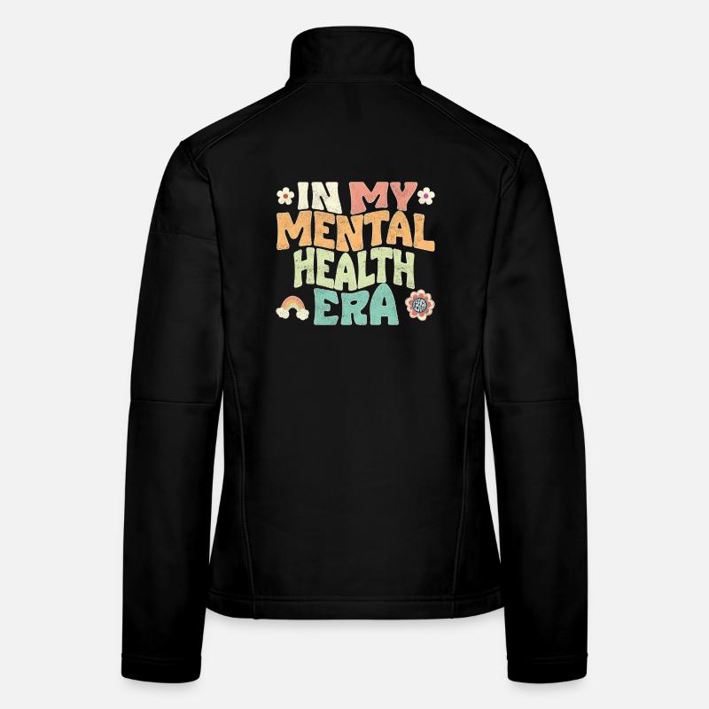 À mon époque de la santé mentale Veste en tissu softshell Femme