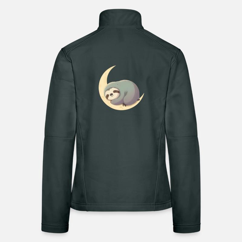 Moonsleep Sloth Women's Softshell Jacket