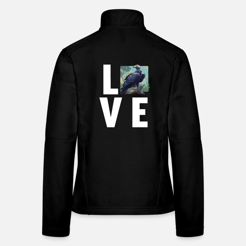 Vautour Veste en tissu softshell Femme