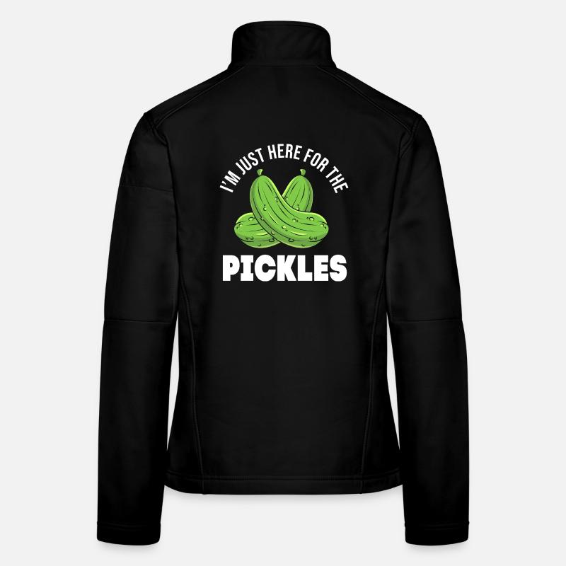 Cucumber Cucumber Pickle Women's Softshell Jacket