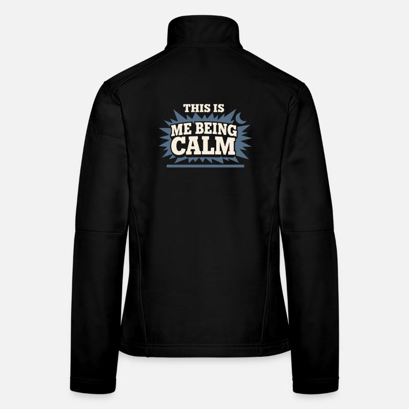 Périménopause Humour Périménopause Veste en tissu softshell Femme