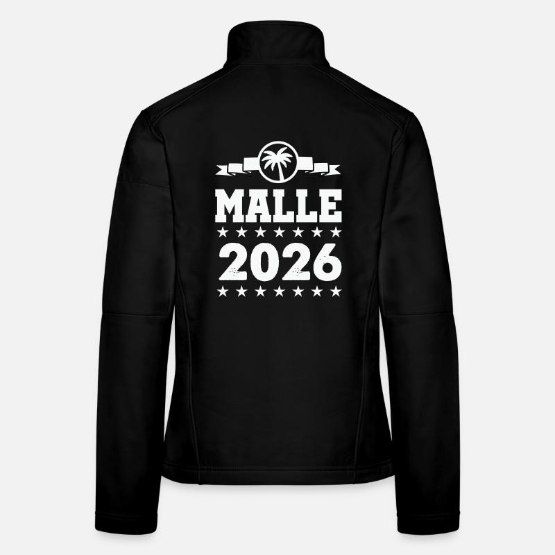 Palmiers de Majorque 2026 Veste en tissu softshell Femme