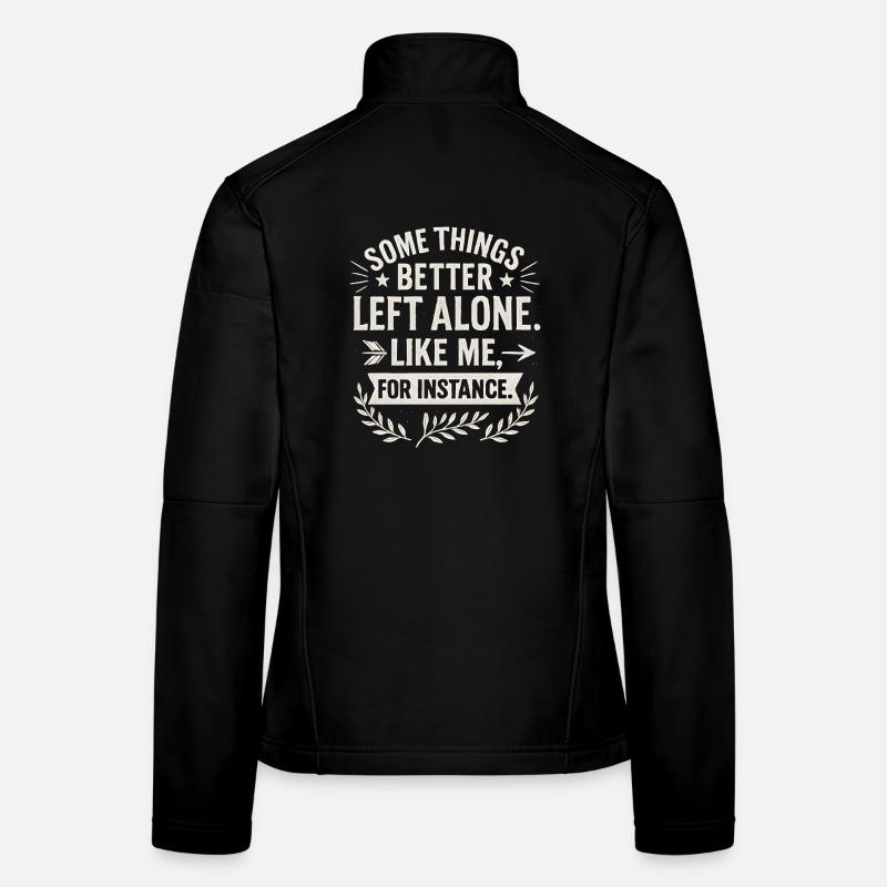 Lustiger Spruch Introvertierte Nerds Geschenkidee Frauen Softshelljacke