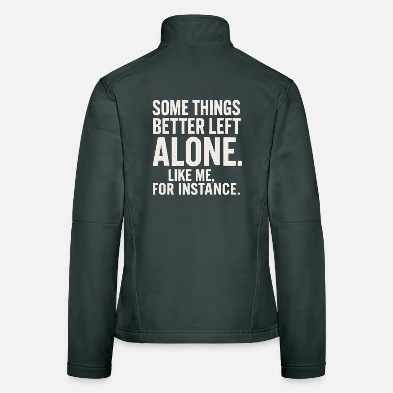 Lustiger Spruch Introvertierte Nerds Geschenkidee Frauen Softshelljacke
