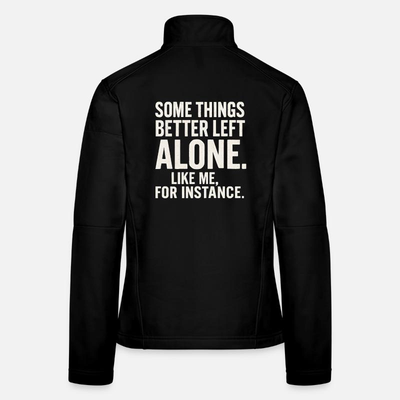 Lustiger Spruch Introvertierte Nerds Geschenkidee Frauen Softshelljacke