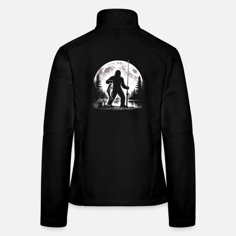 Pêche au Bigfoot Veste en tissu softshell Femme
