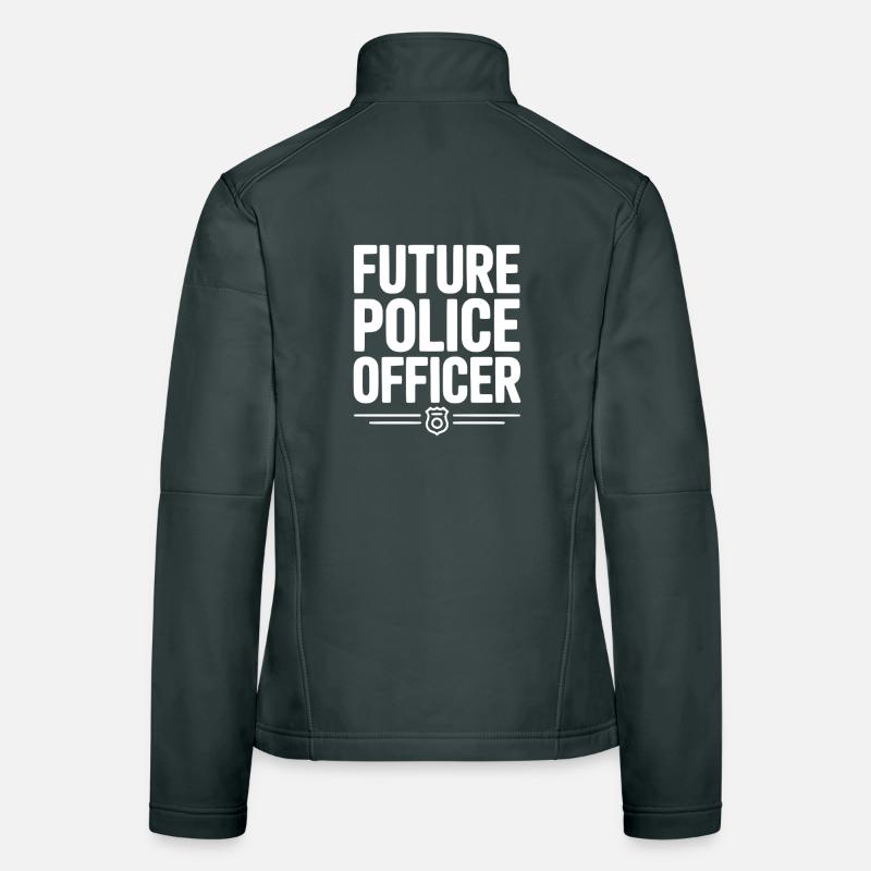 Futur policier Veste en tissu softshell Femme