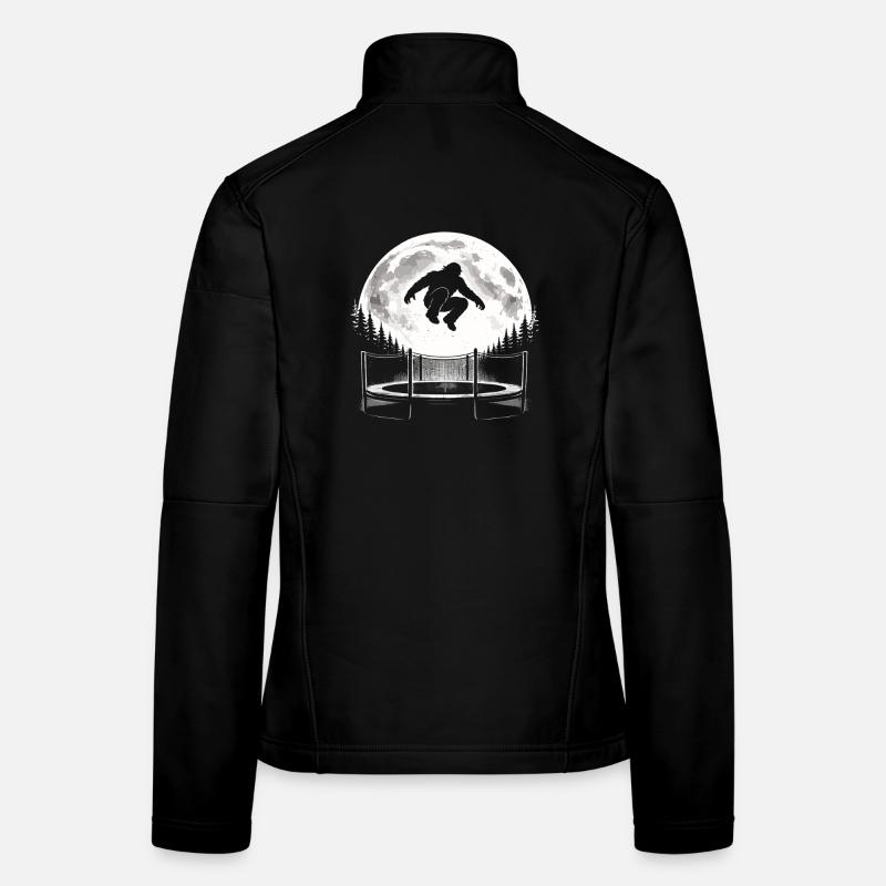 Bigfoot sur trampoline Veste en tissu softshell Femme