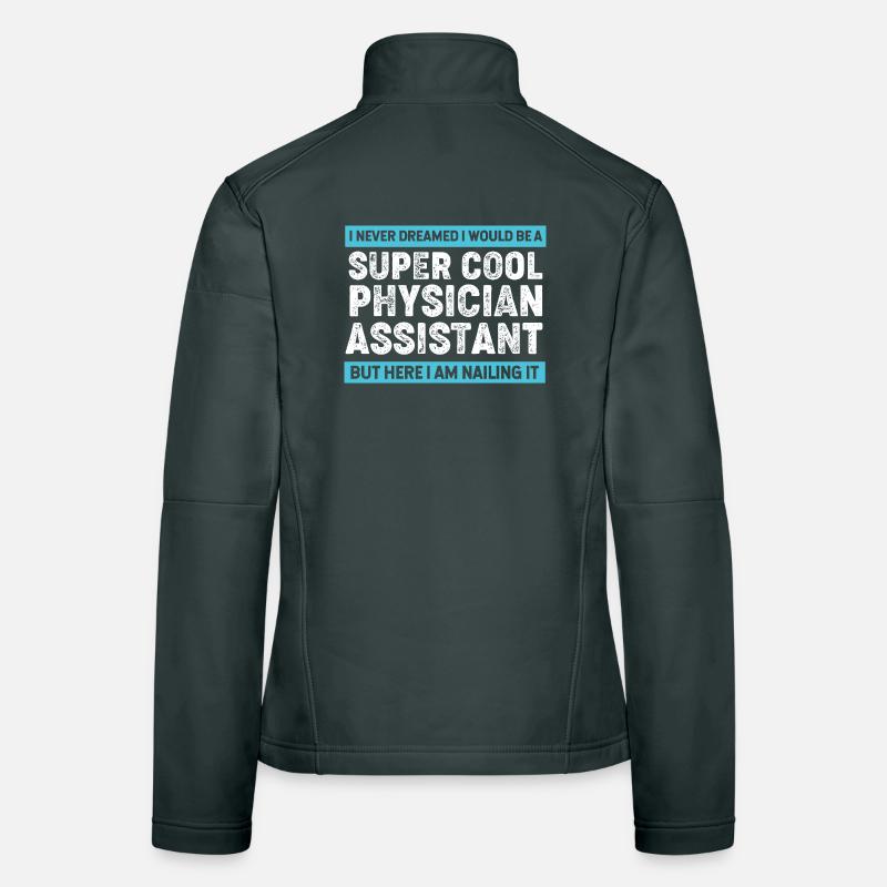 Physician Assistant Nursing MFA PA Women's Softshell Jacket