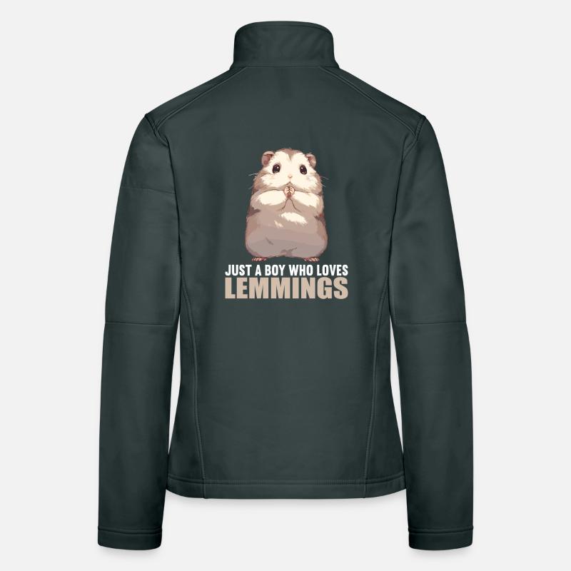 Lemminge Lemming Frauen Softshelljacke