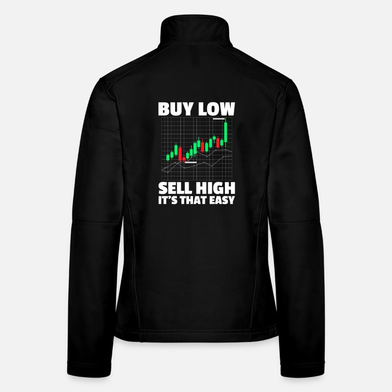 Acheter bas vendre cher Marché boursier Trader en bourse Veste en tissu softshell Femme