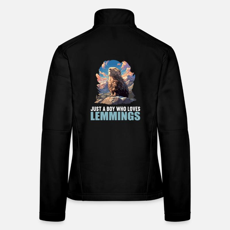 Lemmings Lemming Veste en tissu softshell Femme