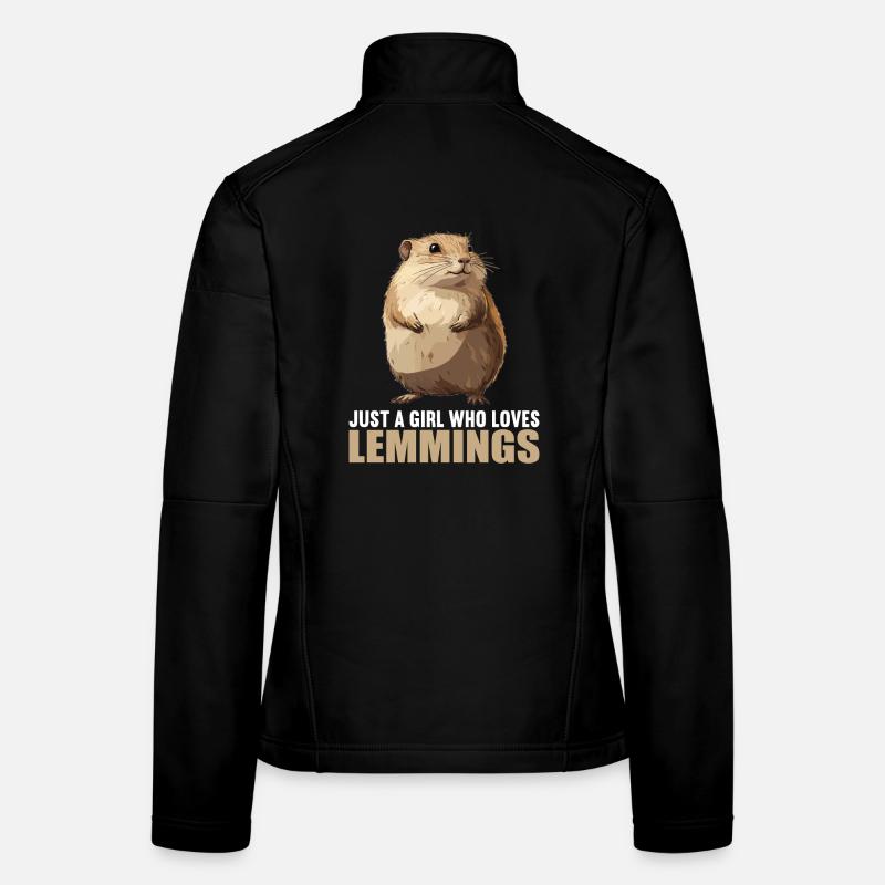 Lemminge Lemming Frauen Softshelljacke