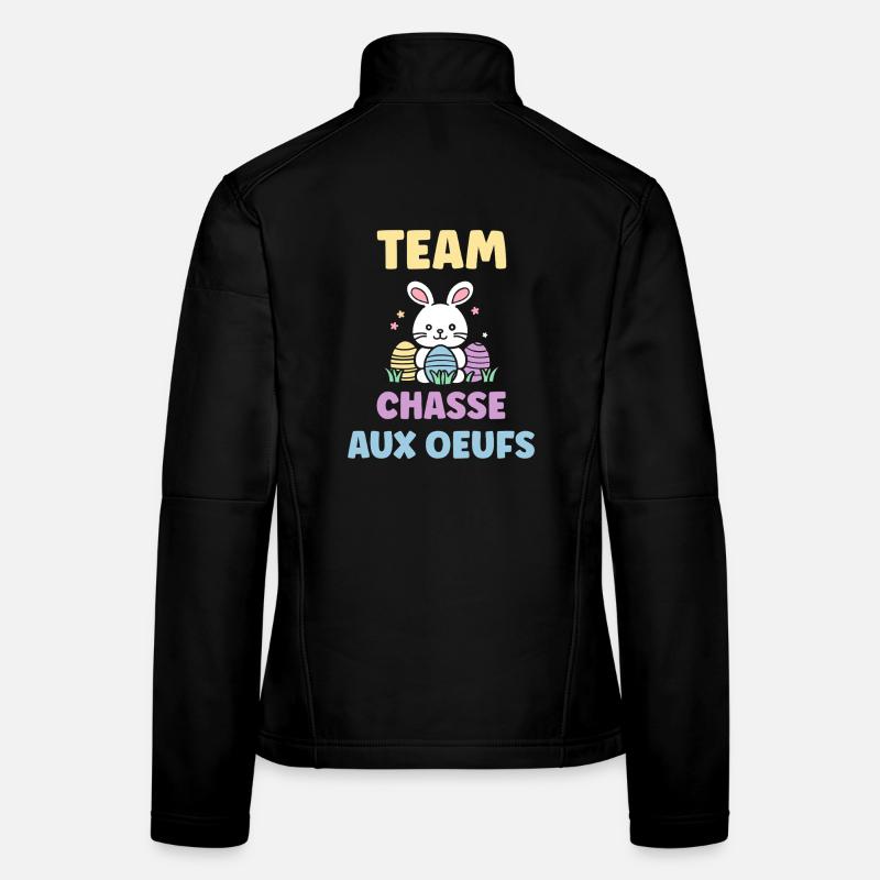 egg hunt Women's Softshell Jacket