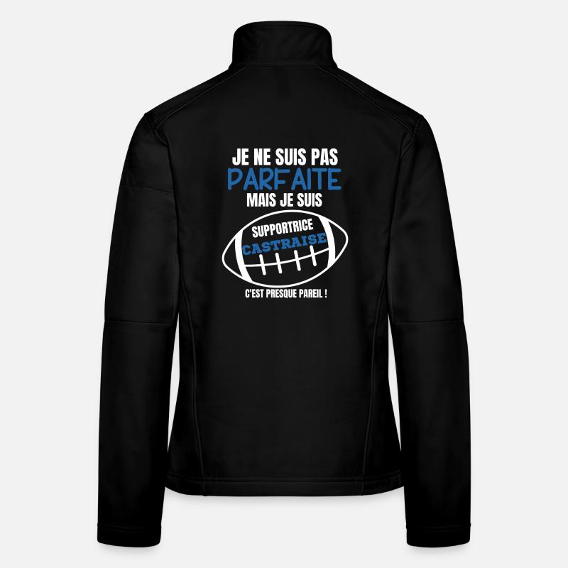 Supporter Rugby Castraise Humour Women's Softshell Jacket