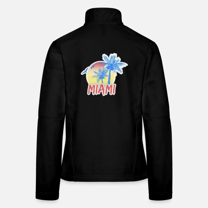 Strand Miami Frauen Softshelljacke
