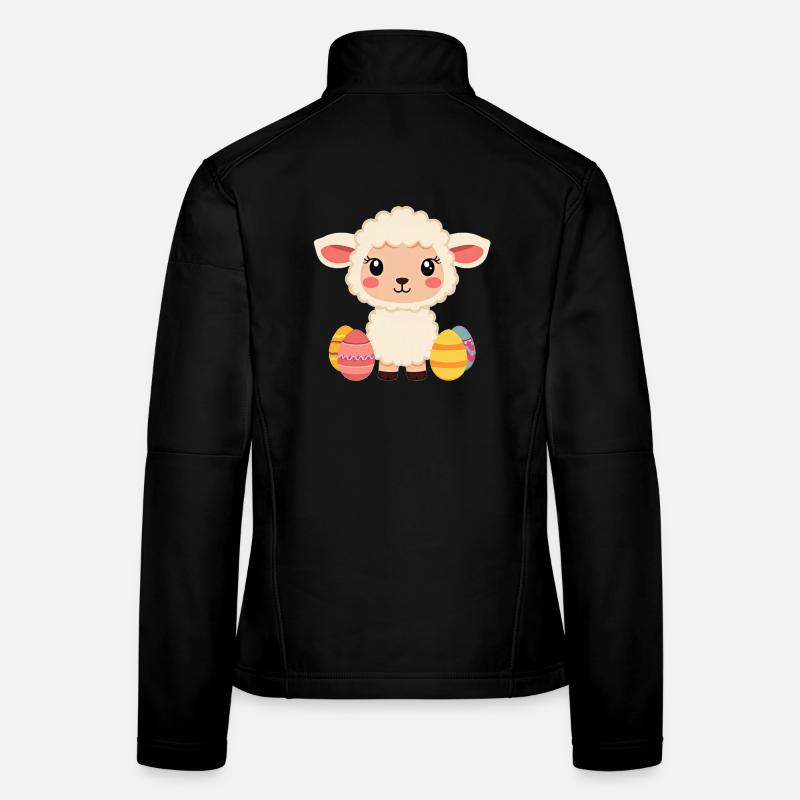 Schaf an Ostern  Frauen Softshelljacke