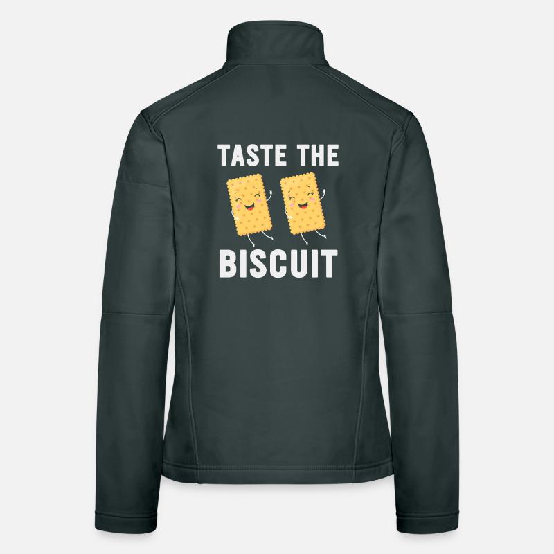 Probieren Sie das Biscuit-Duo Frauen Softshelljacke