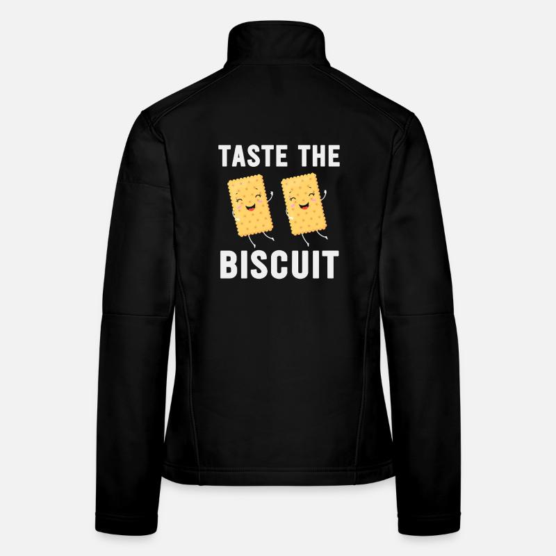 Probieren Sie das Biscuit-Duo Frauen Softshelljacke