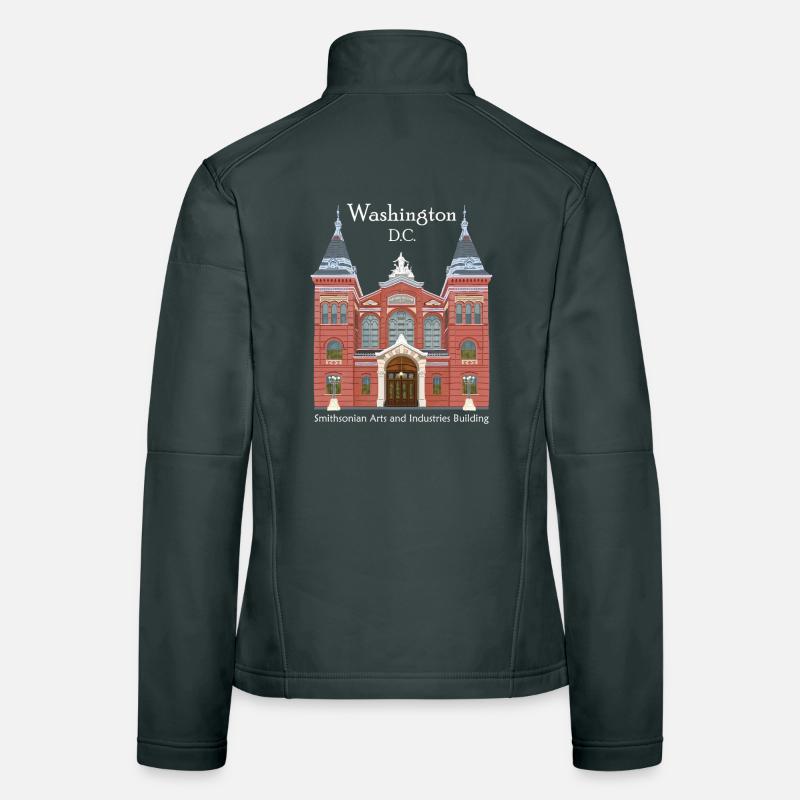 Washington DC., Musée du dessin manuel Veste en tissu softshell Femme