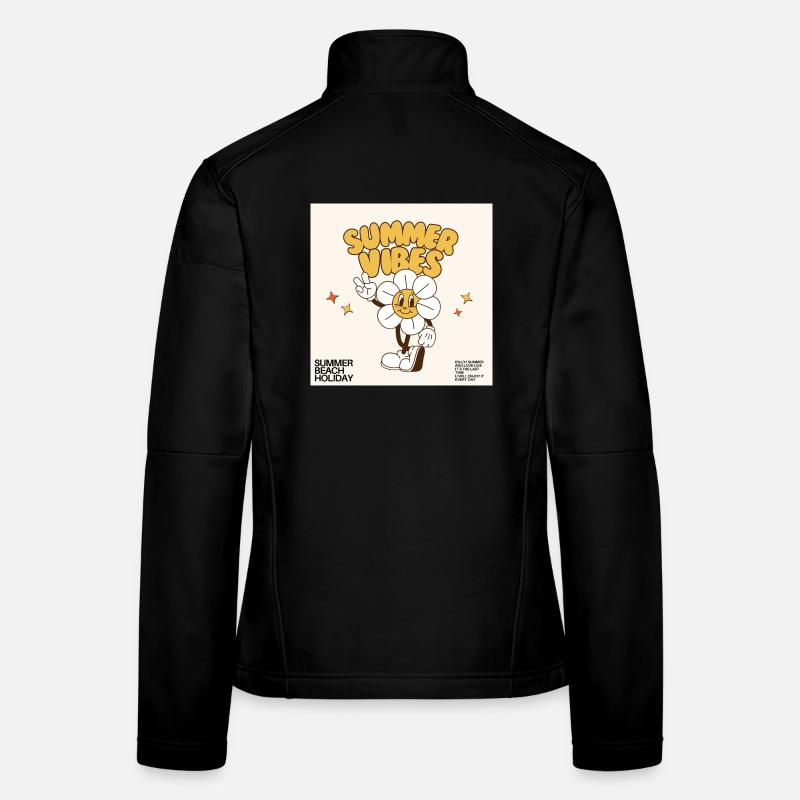 Sommer Vibes Design Frauen Softshelljacke
