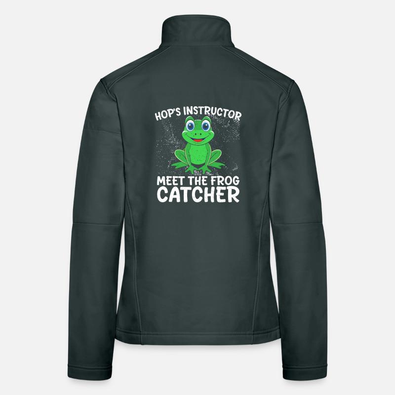 Frog Catcher Hop´s Instructor Frog Frauen Softshelljacke