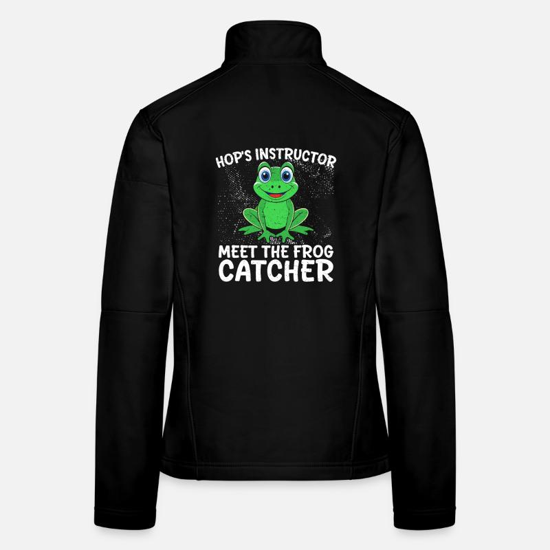 Frog Catcher Hop´s Instructor Frog Frauen Softshelljacke