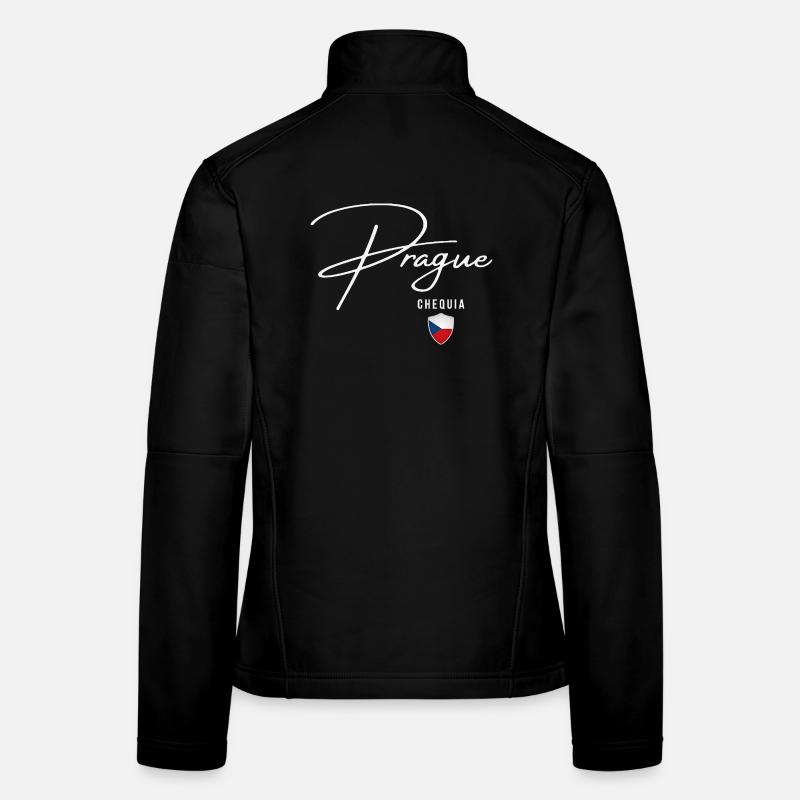 Prag Tschechien, elegantes Design Prag Frauen Softshelljacke