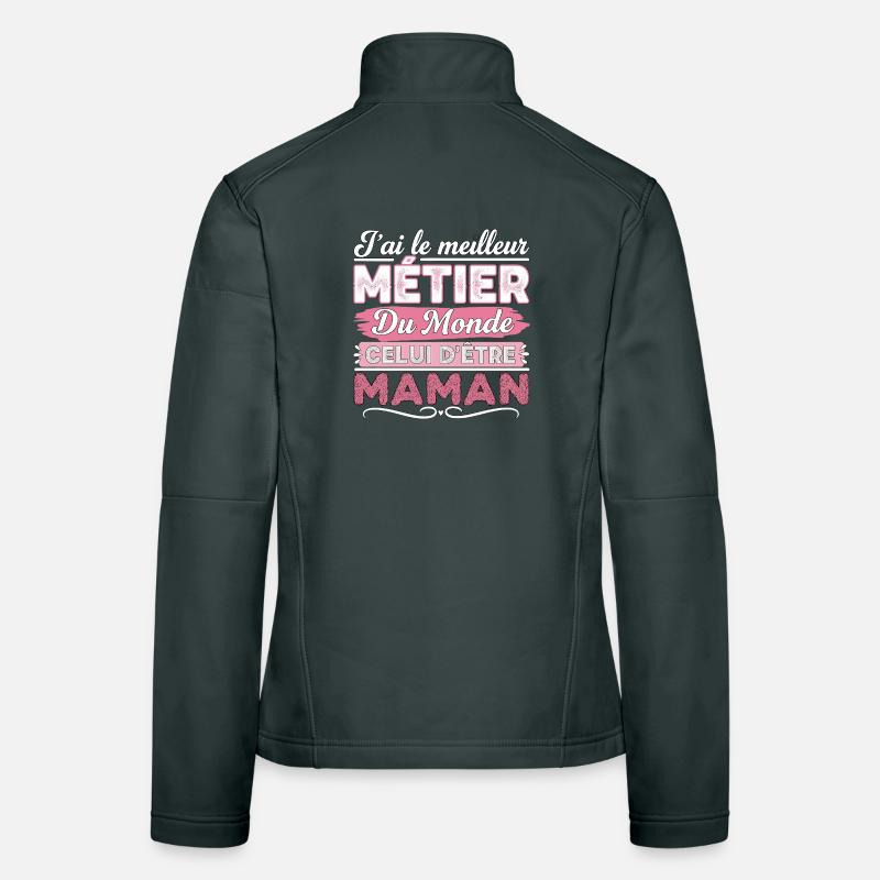 Wunderbare Mama Welt's Beste Mama Mama Frauen Softshelljacke