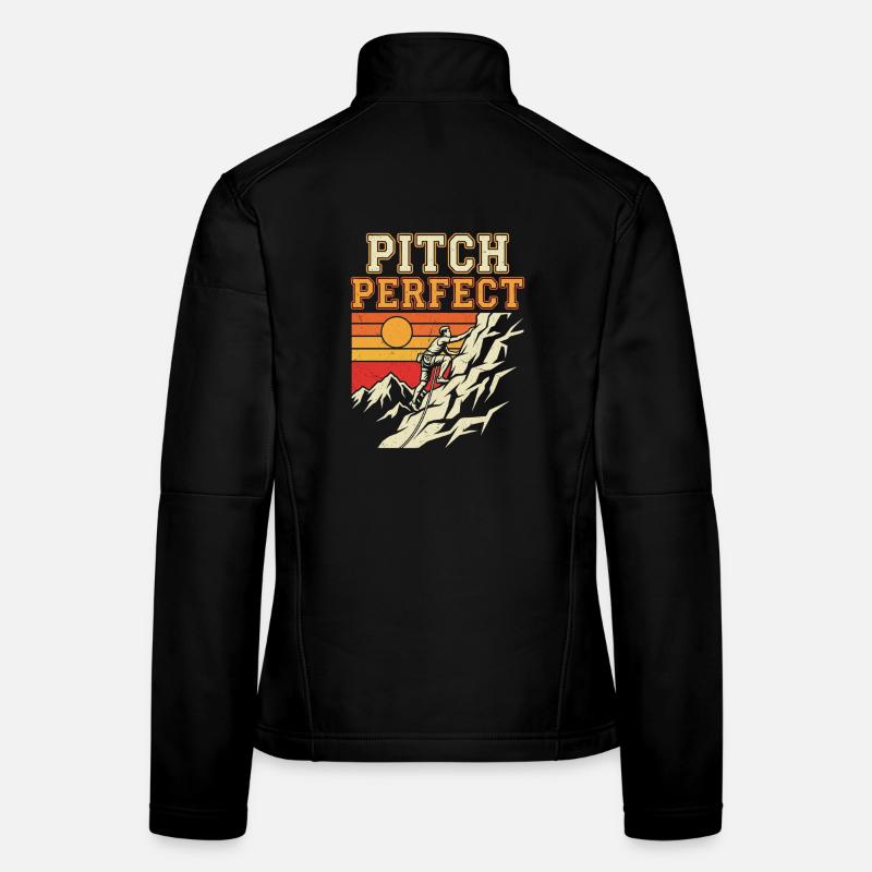 Pitch Perfect Climbing Alpine Sunset Women's Softshell Jacket