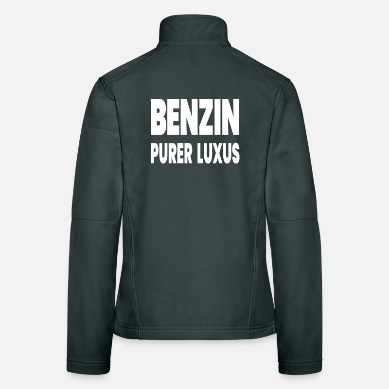 Benzin Frauen Softshelljacke