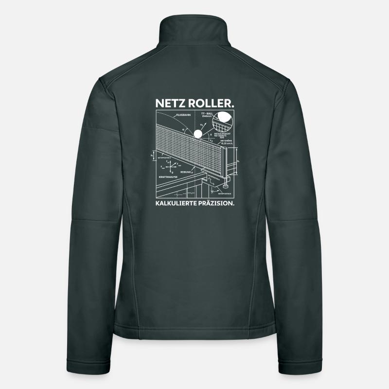 Netzroller: Kalkulierte Präzision Frauen Softshelljacke