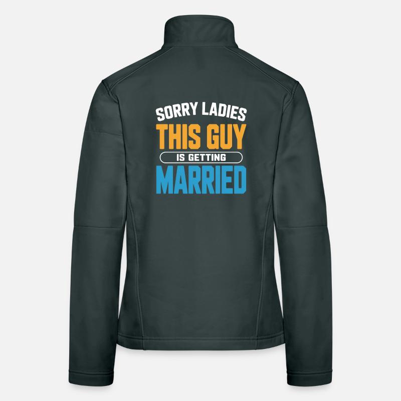 This Guy Is Getting Married — Funny Tee Women's Softshell Jacket