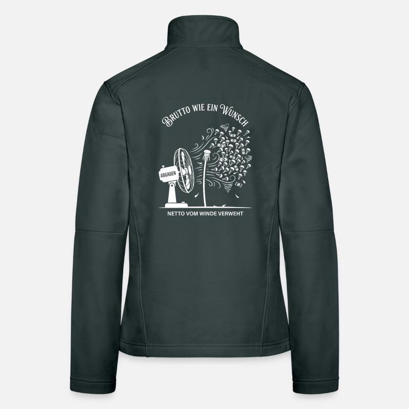 Gross like a wish net gone with the wind Women's Softshell Jacket