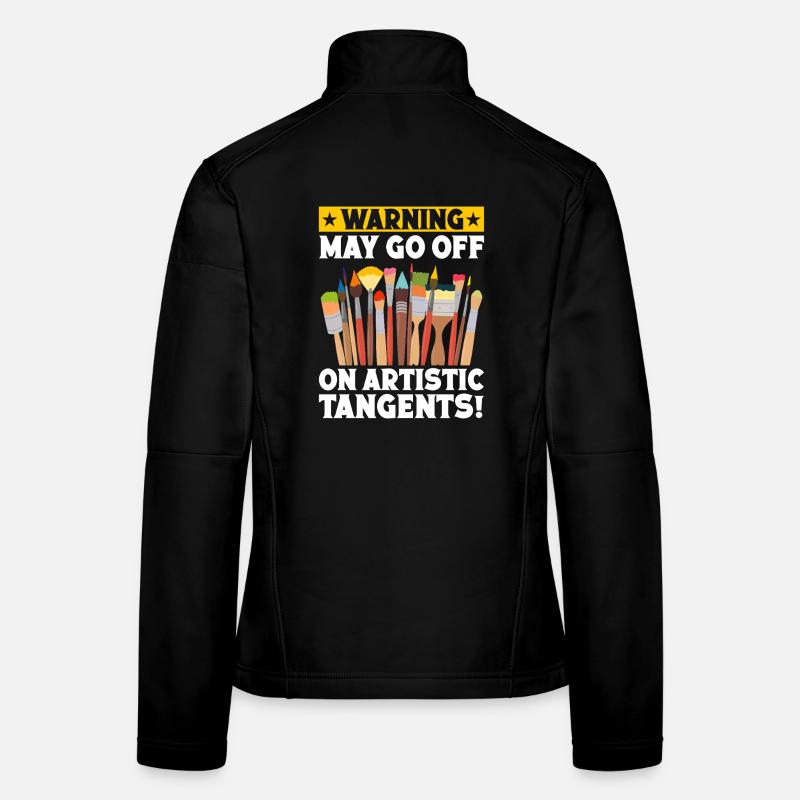 Funny Art Painter Artistic Tangents Tang Gift Frauen Softshelljacke