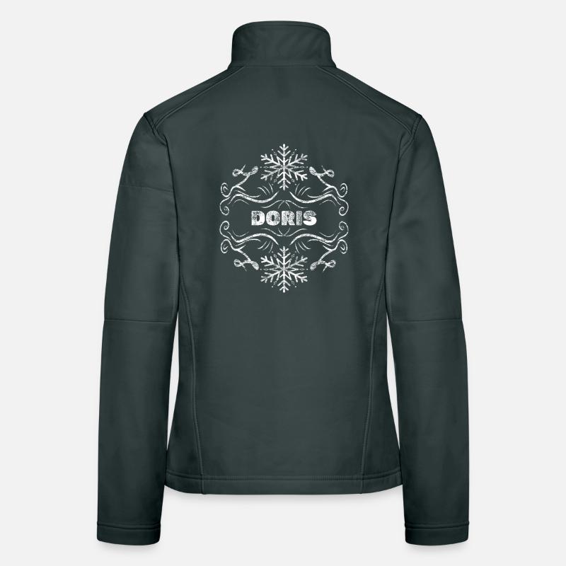 First name Doris Women's Softshell Jacket