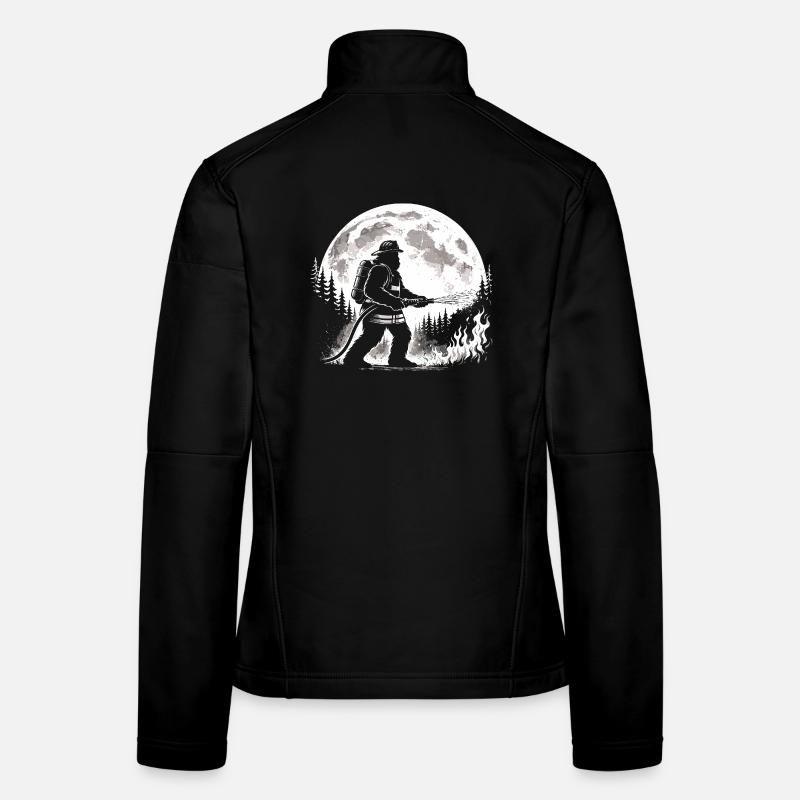 Bigfoot Firefighter Women's Softshell Jacket