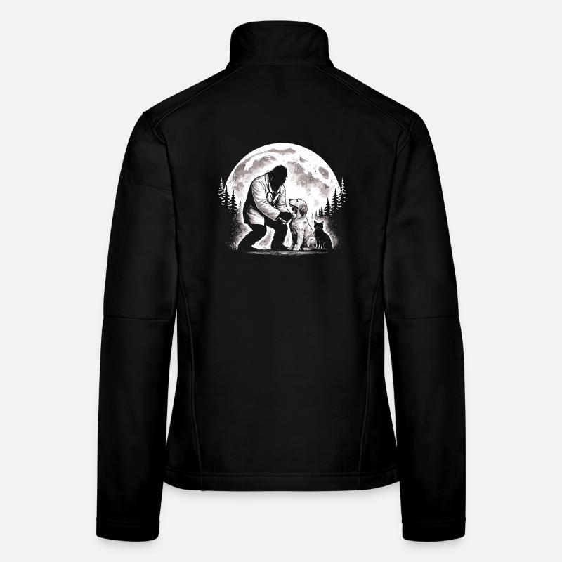 Bigfoot Tierarzt Frauen Softshelljacke