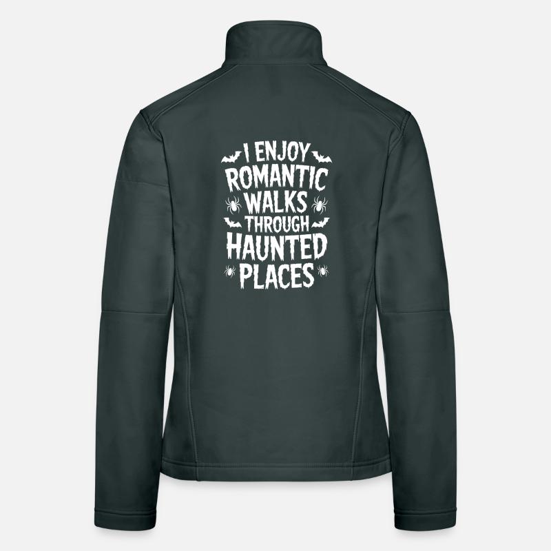 Horror Sprüche Romantisch Lustige Horror Geschenk  Frauen Softshelljacke
