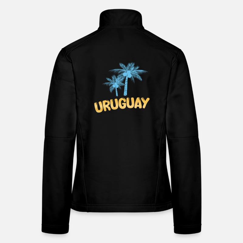 Palm Trees Uruguay Women's Softshell Jacket