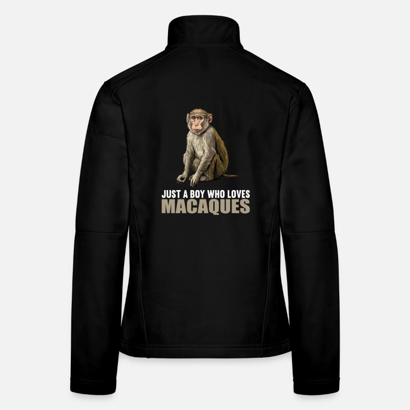 Macaque Macaque Veste en tissu softshell Femme