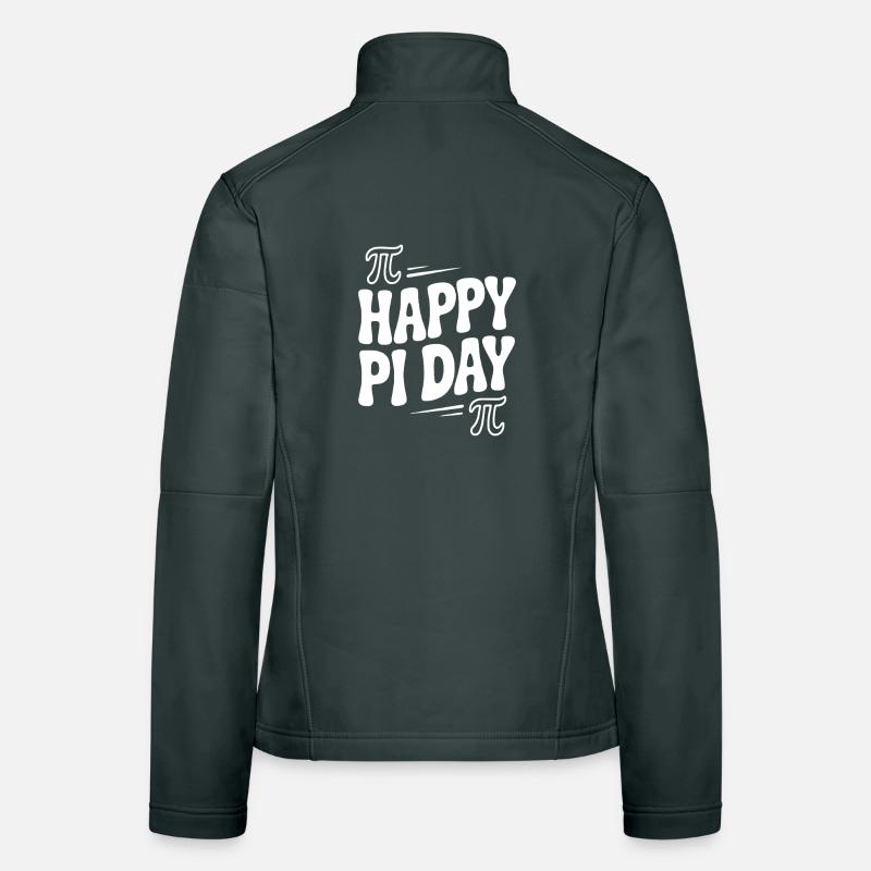 Frohen Pi Tag Frauen Softshelljacke