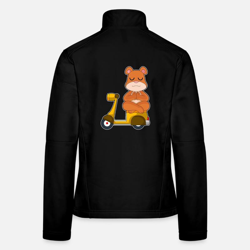 Bär Scooter Veste en tissu softshell Femme