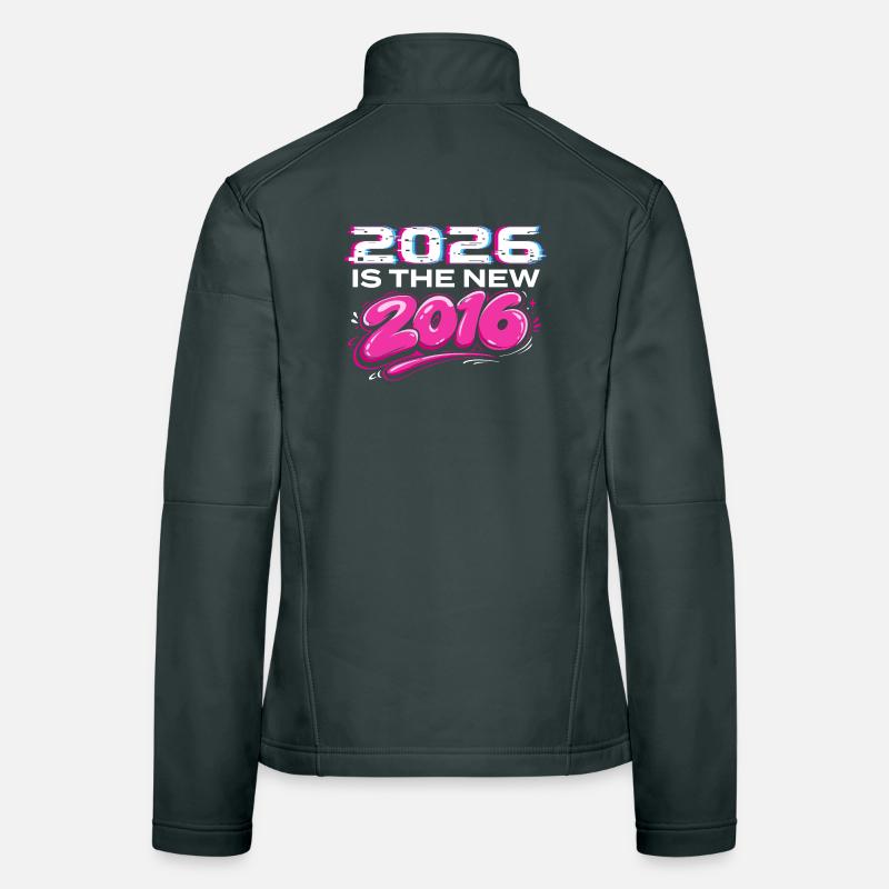 2026 Neue 2016 Throwback-Internet-Vibes Frauen Softshelljacke