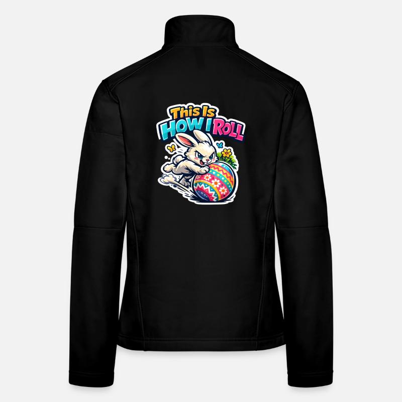 C’est comme ça que je fais Bunny Bunny Spring Veste en tissu softshell Femme