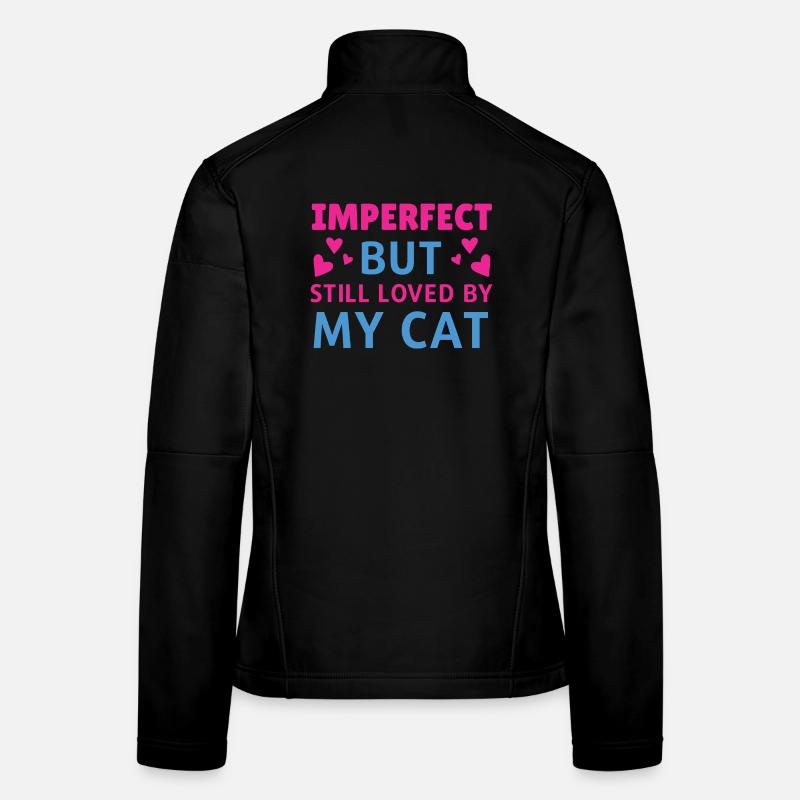 Imperfect loved by cat Women's Softshell Jacket