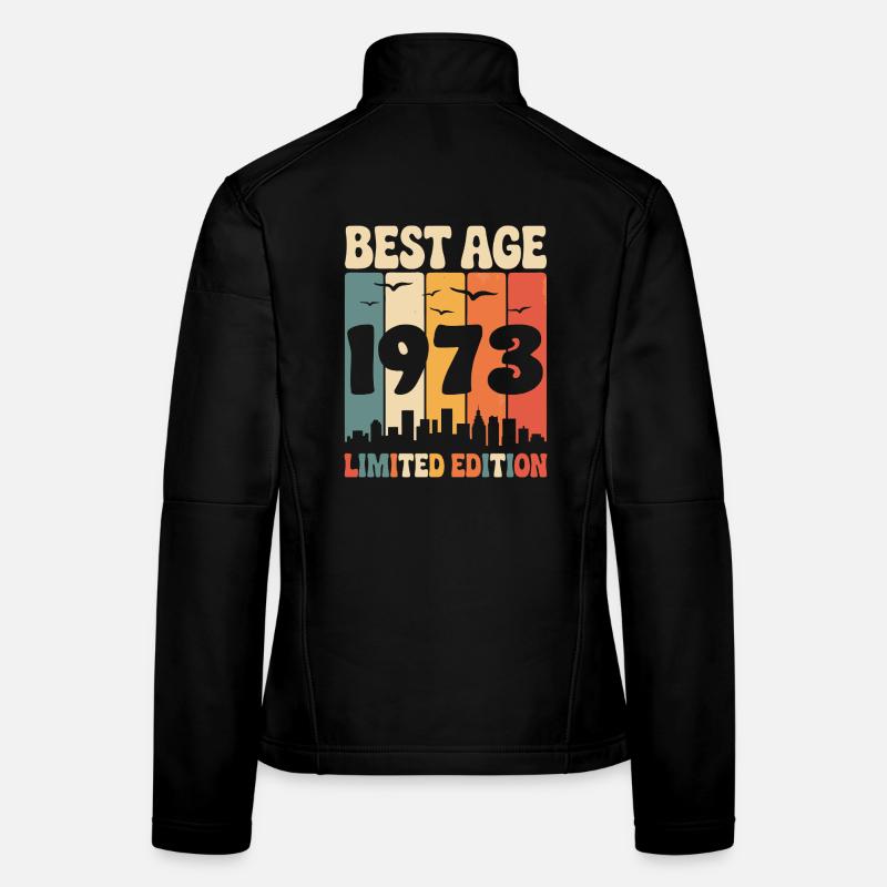 1973 Retro Geburtstag 1973 Vintage 1973 Frauen Softshelljacke
