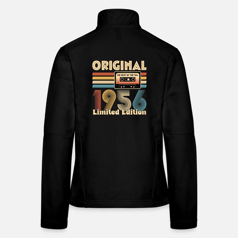 70. Geburtstag, 70 Jahre, Original 1956 Frauen Softshelljacke