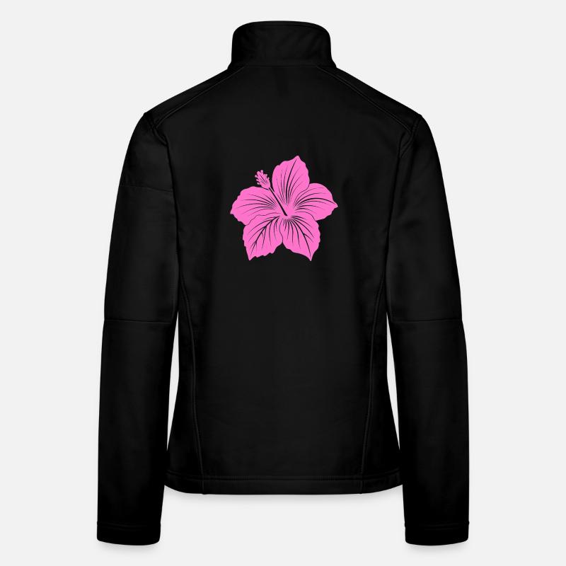 Hibiscus flower Women's Softshell Jacket