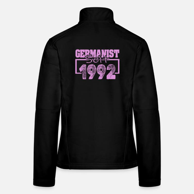 German studies scholar 1992 Women's Softshell Jacket